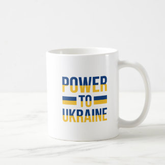 Taza De Café Apoye a Ucrania - Café Libertad y Paz