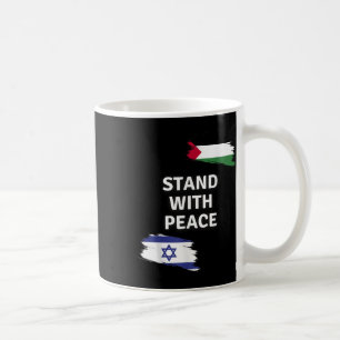 Taza De Café Apoyen La Paz. Camisa Palestina de Israel. Decir N