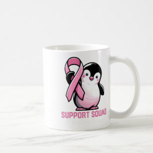 Taza De Café Apoyo a la brigada yo estaré allí para ti pingüino
