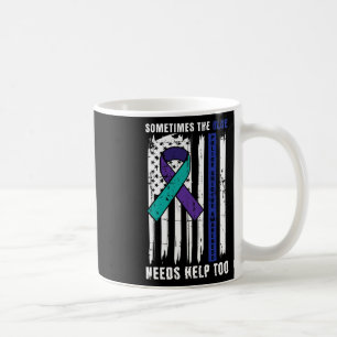 Taza De Café Apoyo a la Ley de Concienciación sobre el Suicidio