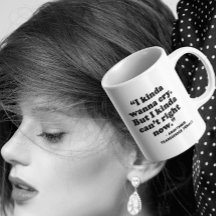 Apoyo a la salud mental | Kinda Wanna Coffee Mug