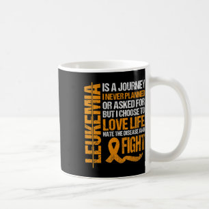 Taza De Café apoyo a Leukemia Awareness naranja Ribbon orgullos
