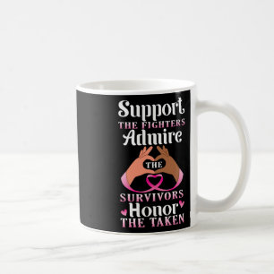 Taza De Café Apoyo A Los Combatientes Admire A Los Sobrevivient