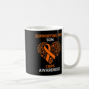Taza De Café Apoyo A Mi Hijo Rsd Crps Naranja Mes De Conciencia