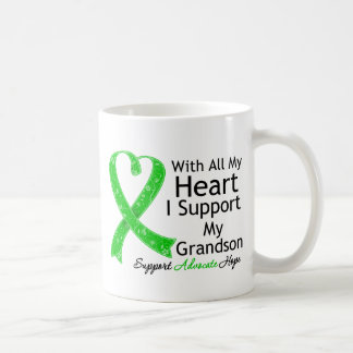 Taza De Café Apoyo a mi nieto con todo mi corazón