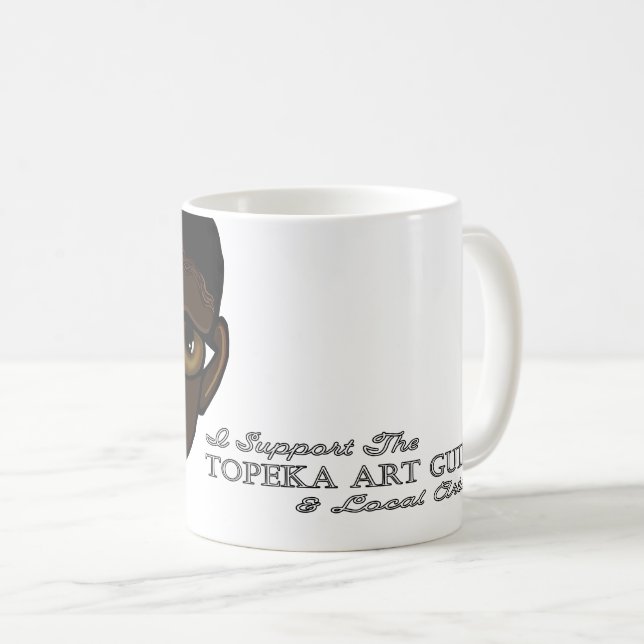 Taza De Café Apoyo a Topeka Art Guild Mug (Anverso derecho)