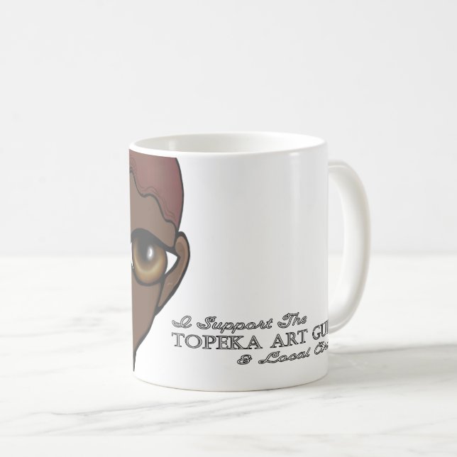 Taza De Café Apoyo a Topeka Art Guild Mug (Anverso derecho)