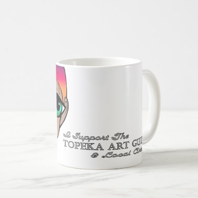Taza De Café Apoyo a Topeka Art Guild Mug (Anverso derecho)
