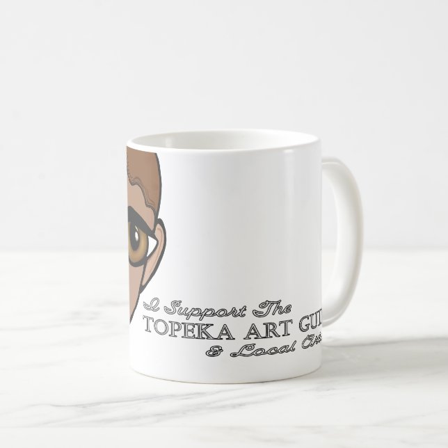 Taza De Café Apoyo a Topeka Art Guild Mug (Anverso derecho)