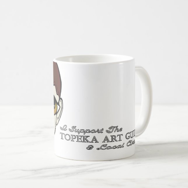 Taza De Café Apoyo a Topeka Art Guild Mug (Anverso derecho)