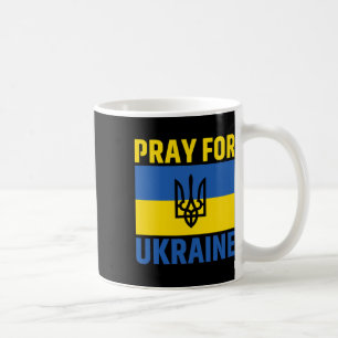 Taza De Café Apoyo a Ucrania De pie con Ucrania Bandera Ucrania