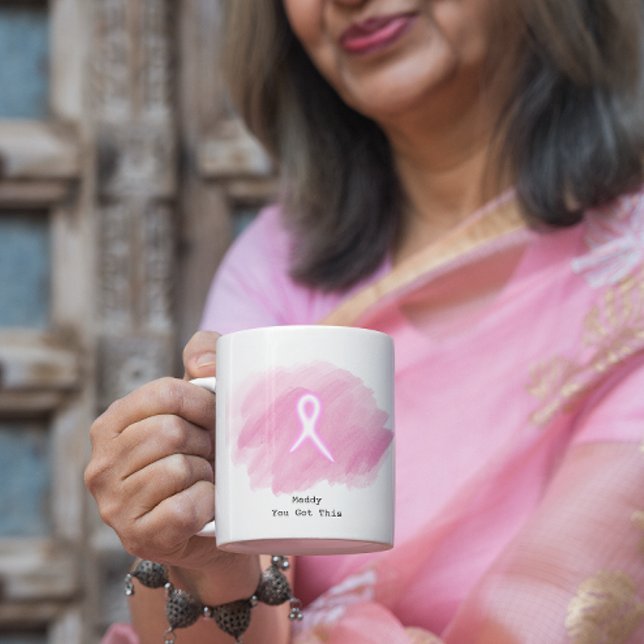 Taza De Café Apoyo al cáncer de mama (Subido por el creador)