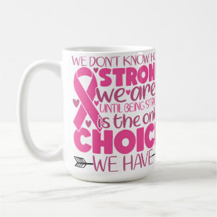 TAZA DE CAFÉ APOYO AL CÁNCER DE MAMA Y SENSIBILIZACIÓN