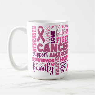 TAZA DE CAFÉ APOYO AL CÁNCER DE MAMA Y SENSIBILIZACIÓN