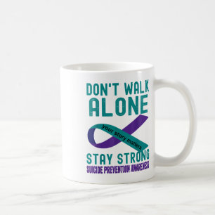 Taza De Café Apoyo al mensaje de sensibilización sobre la preve