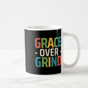 Taza De Café Apoyo de Salud Mental Cristiano Gracia Sobre Moler