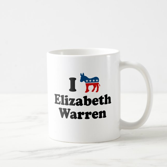 TAZA DE CAFÉ APOYO EL VEDADO DE DEMÓCRATA ELIZABETH - .PNG (Derecha)