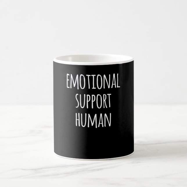 Taza De Café Apoyo emocional humano (Centro)