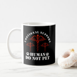 Taza De Café Apoyo emocional No Mascota humano - Servicio
