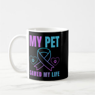 Taza De Café Apoyo emocional para la prevención de que mi masco