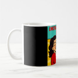 Taza De Café Apoyo emocional Tea Retro Pop Art