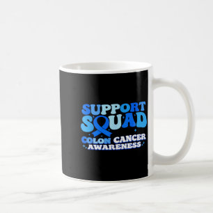 Taza De Café Apoyo Escuadrón Conciencia del Cáncer Colorrectal