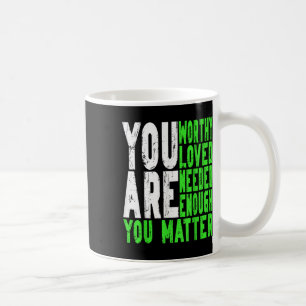 Taza De Café Apoyo Motivacional Guerrero Conciencia de Salud Me