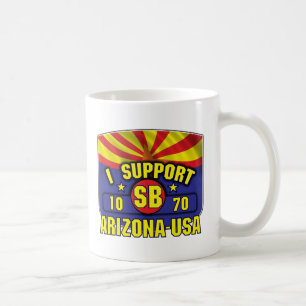 Taza De Café Apoyo SB1070 - Arizona los E.E.U.U.