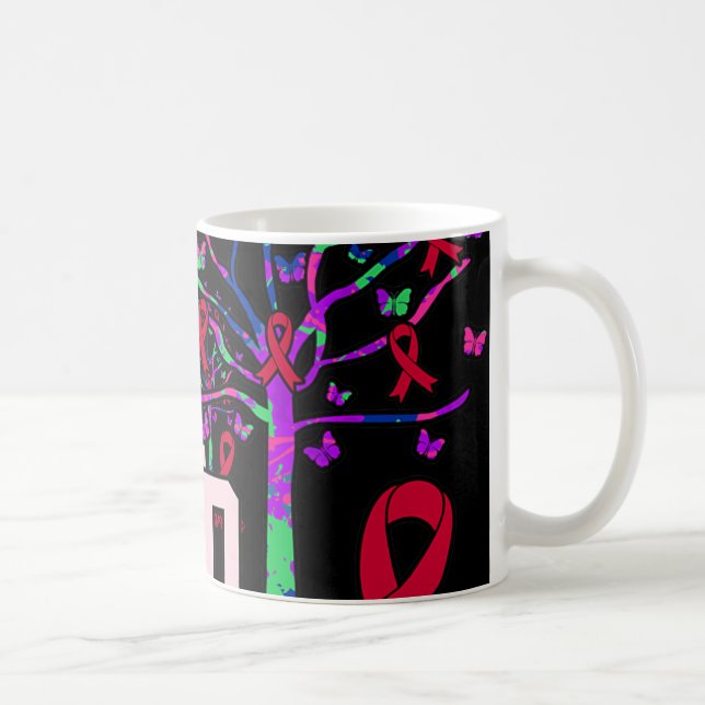 Taza De Café Apoyo Squad Brain Aneurysm Awareness Mes Suppo (Derecha)
