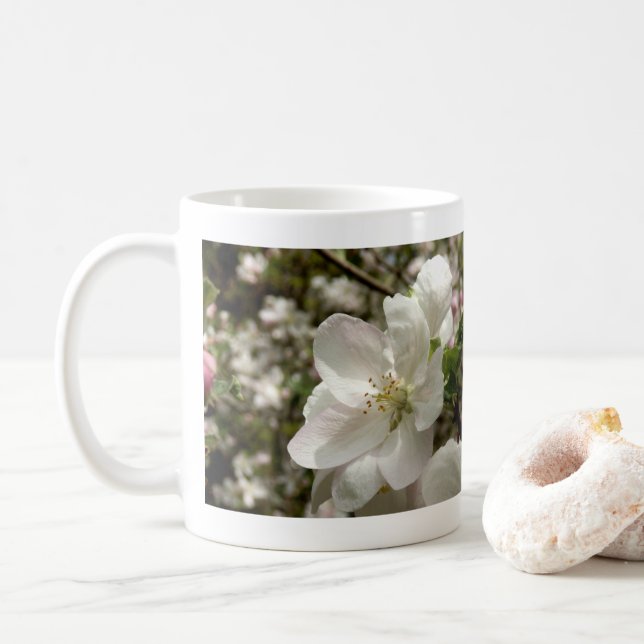 Taza De Café Apple Blossom Mug (Con donut)