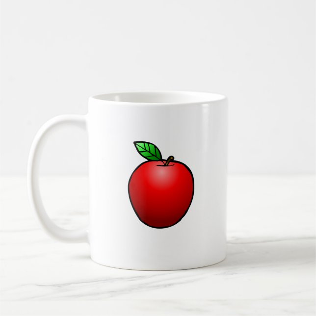Taza De Café Apple Classic Mug (Izquierda)