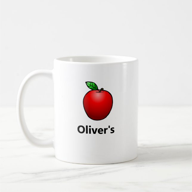 Taza De Café Apple Classic Mug (Izquierda)