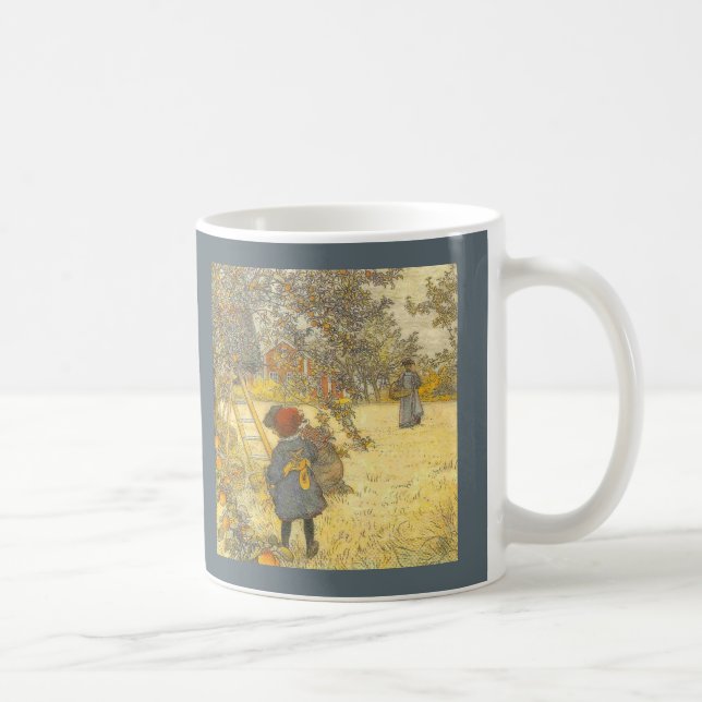 Taza De Café Apple cosecha por Carl Larsson (Derecha)