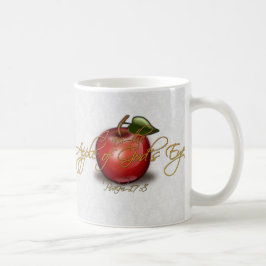 Taza De Café Apple del ojo de dios, cristiano