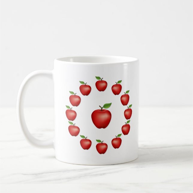 Taza De Café Apple, Red Delicious (Izquierda)