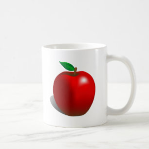 Taza De Café Apple rojo