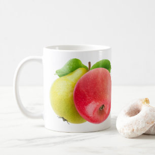 Taza De Café Apple y pera