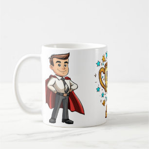 Taza De Café Apreciación de los empleados del Día del Jefe Gran