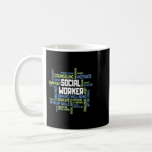 Taza De Café Apreciación de los trabajadores sociales mes de di