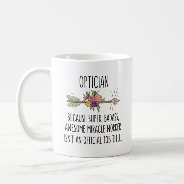 Taza De Café Apreciación de Optometrist Assistant (Izquierda)