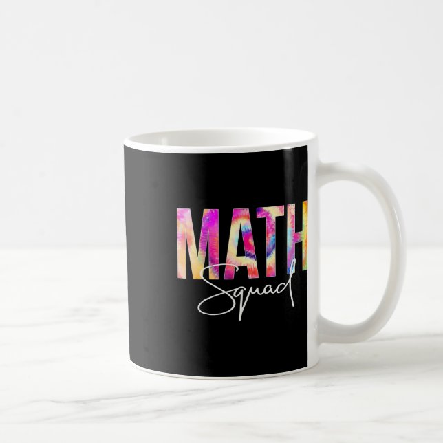 Taza De Café Apreciación del empate del escuadrón matemático de (Derecha)