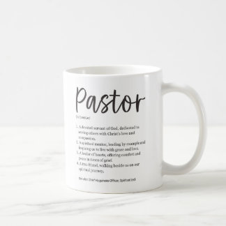 Taza De Café Apreciación del Pastor