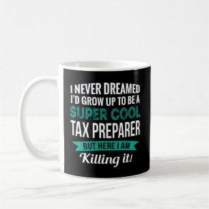 Taza De Café Apreciación del preparador de impuestos