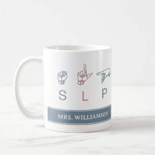 Taza De Café Apreciación personalizada del patólogo de voz de S