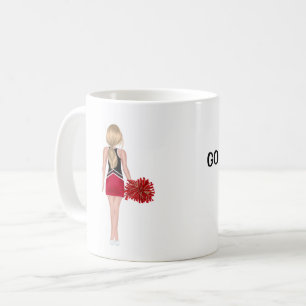 Taza De Café Apreciador rojo y negro personalizado