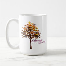 Apreciar la belleza del árbol de otoño
