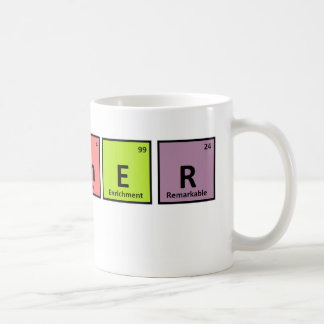 Taza De Café Aprecio del profesor de la tabla periódica