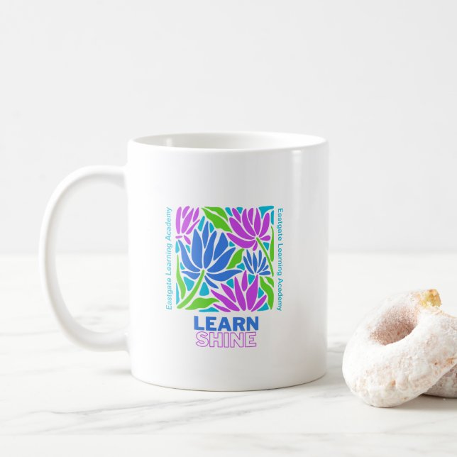 Taza De Café Aprender A Escolar De Nuevo Al Profesor De La Escu (Con donut)