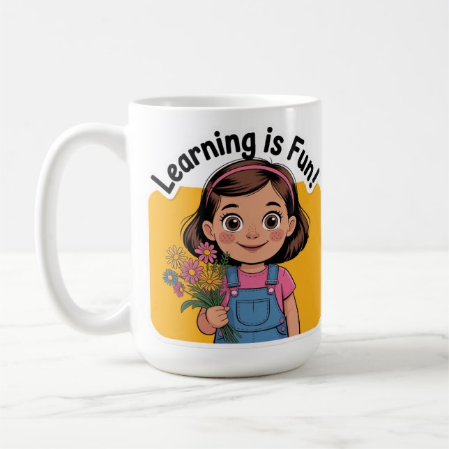 Taza De Café Aprender es divertido (Izquierda)