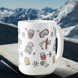 Taza De Café Apres Ski Winter Sports Apres